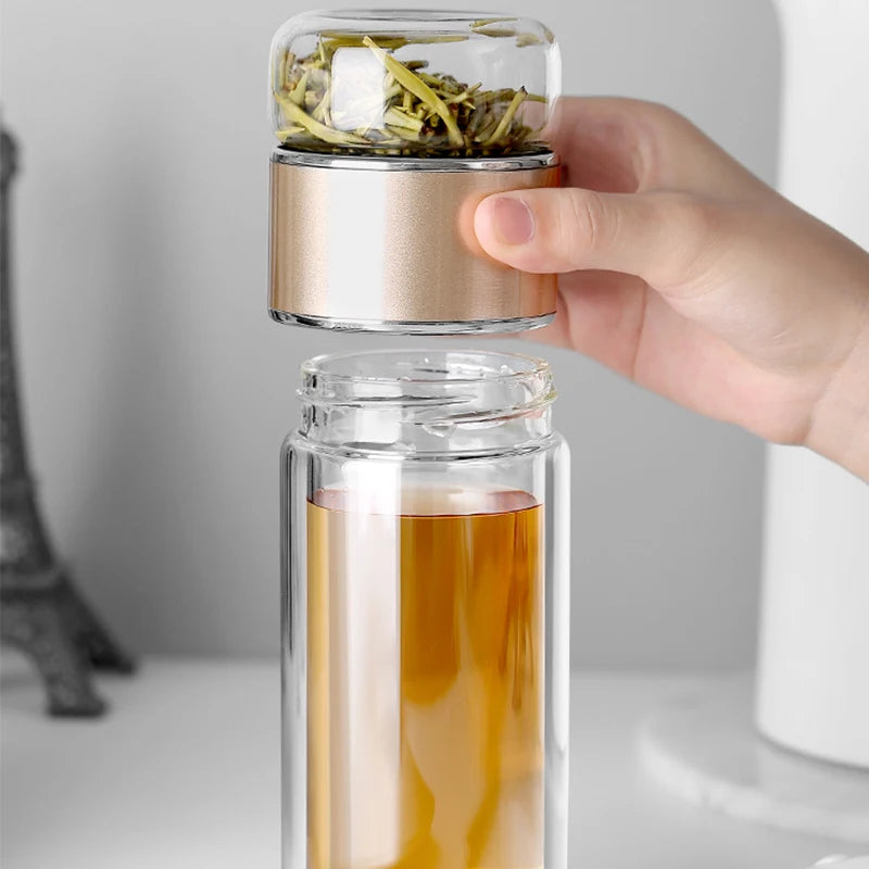 Gourde En Verre Pour Thé