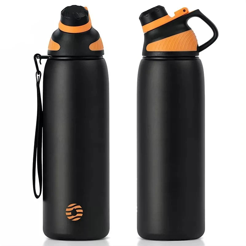 Gourde Sport Metal isotherme orange