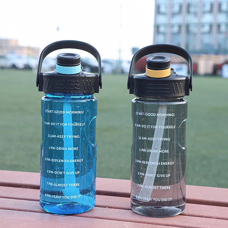 Bouteille d'eau transparente sans BPA