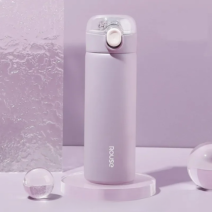 Gourde Avec Paille Isotherme