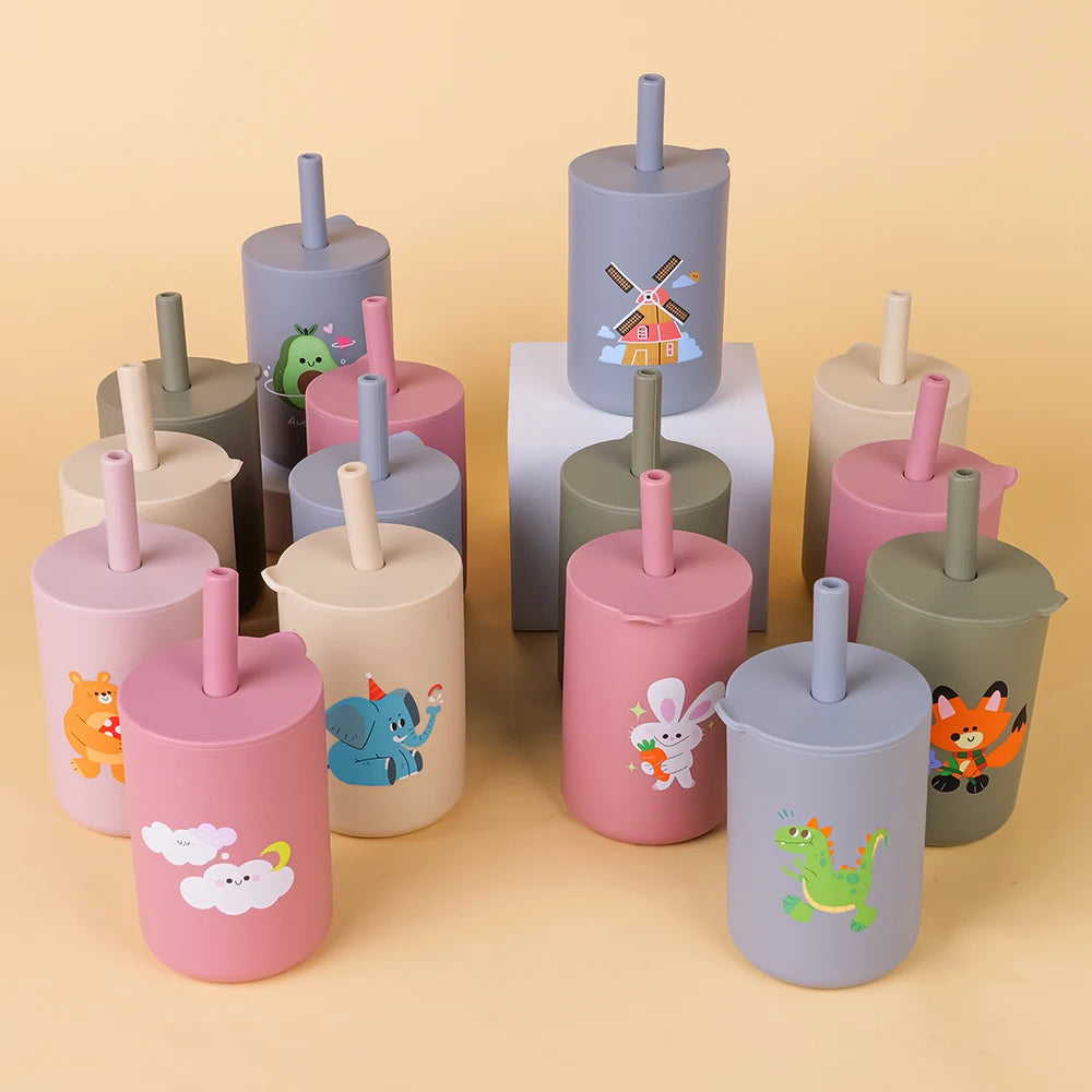 Gourde Enfant Sans Bpa couleurs pastel