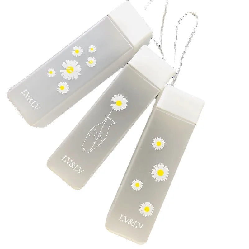 Gourde Plastique Fleurs