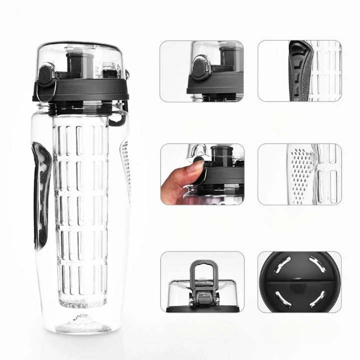 Gourde 1 L Transparente