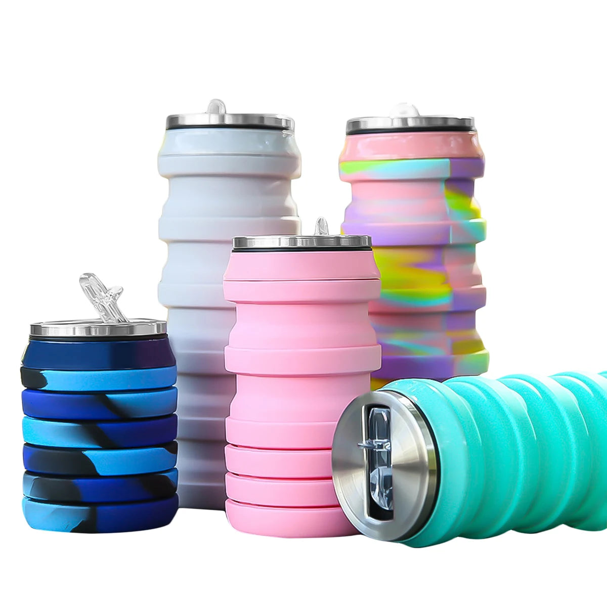Gourde Souple Sport compressible en silicone