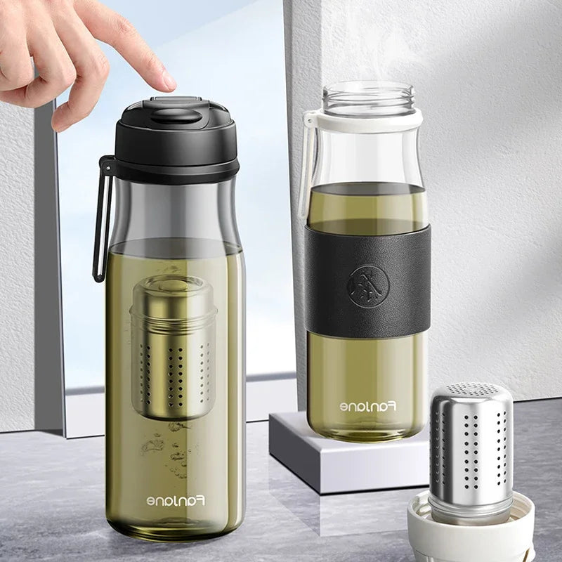 Gourde En Verre Infuseur élégante