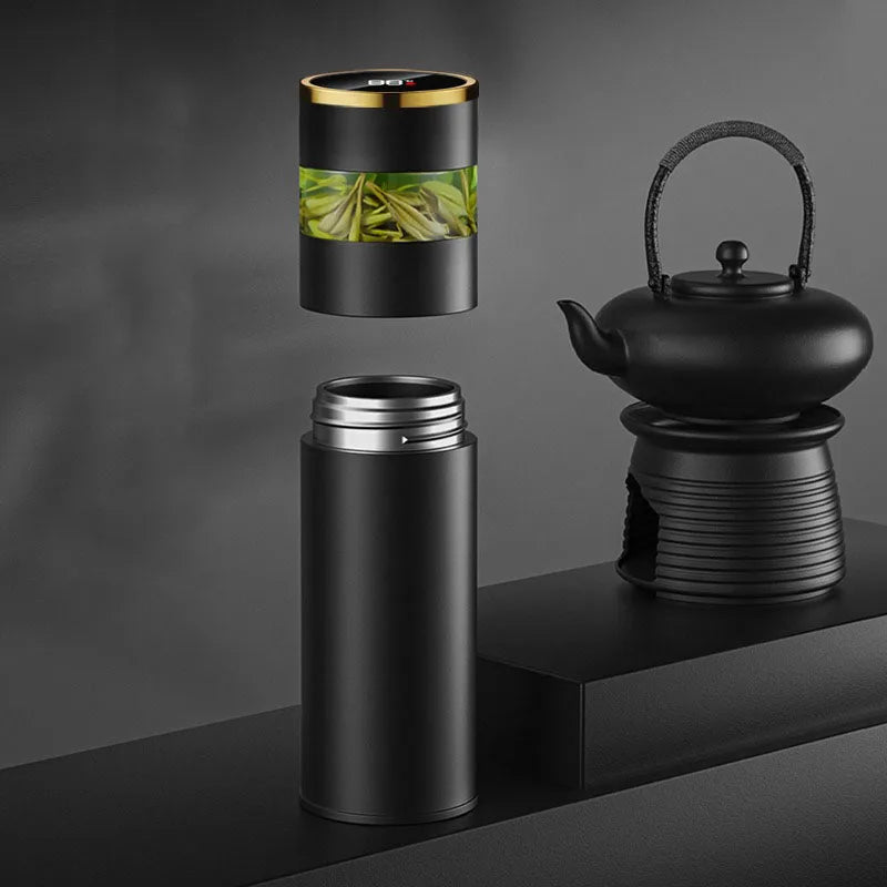 Gourde Thermos Homme LED de température
