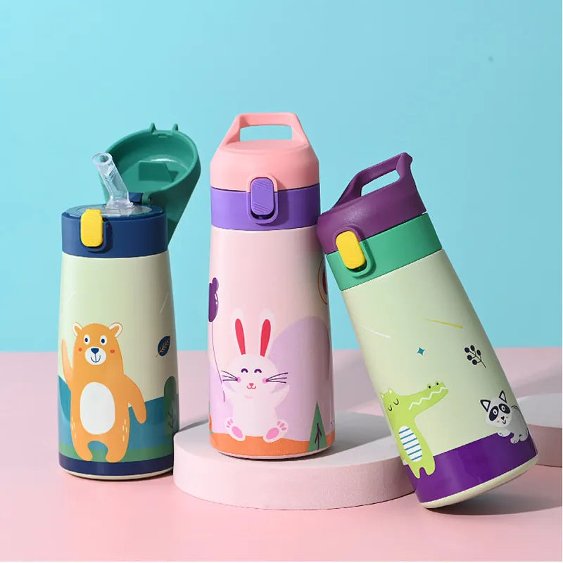Gourde Enfant en Acier Inoxydable Ludique