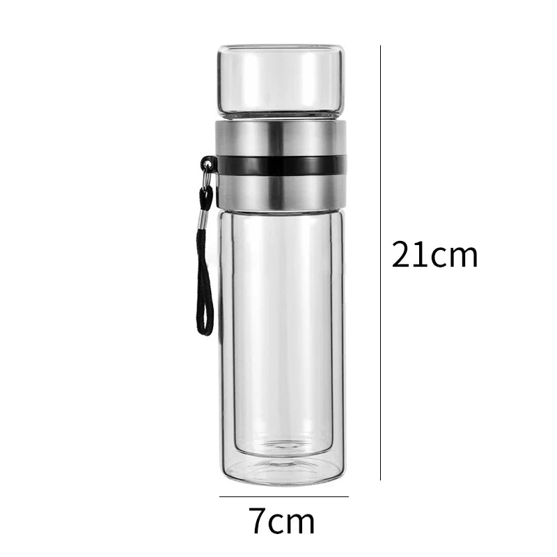 Gourde En Verre Avec Filtre