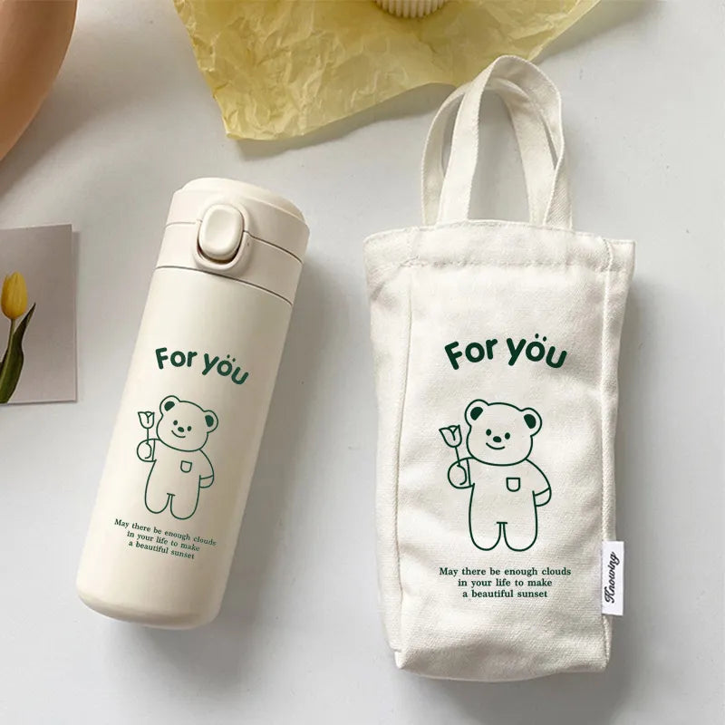 Gourde Thermos Femme design adorable