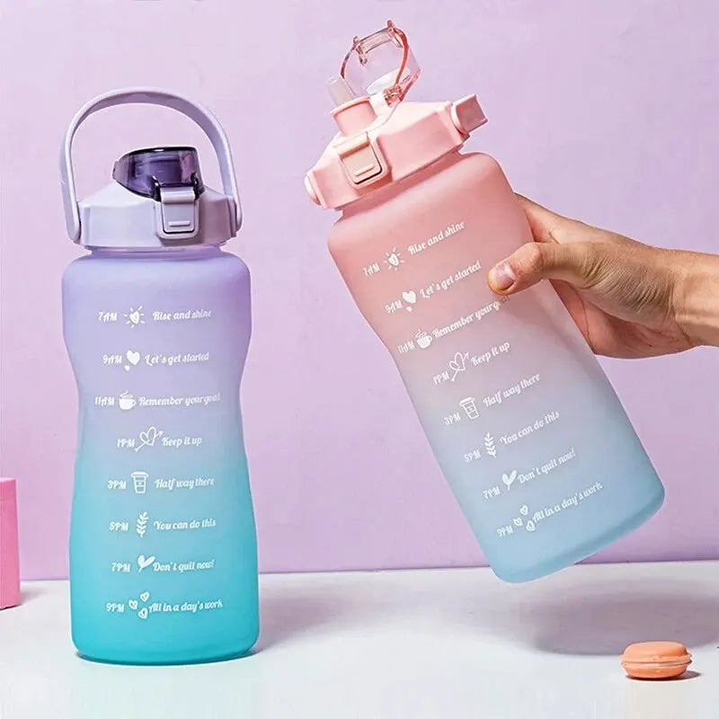 Ensemble De Trois Gourdes Plastiques